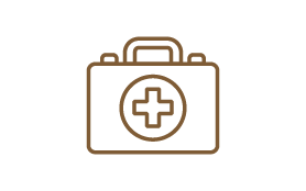 First aid kit available